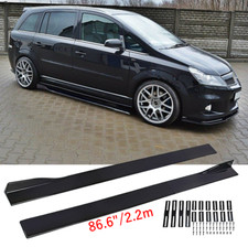 86,6" Schwarz Sideskirts