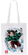 Tanjiro Sumi-e Beutel Biobaumwolle Jutebeutel demon anime