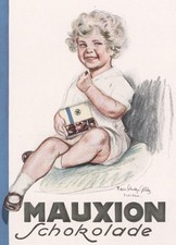 5x Werbung MAUXION Schokolade