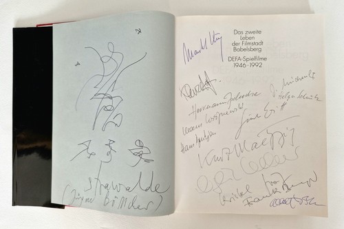 Defa babelsberg autogramme - autogramme, –
