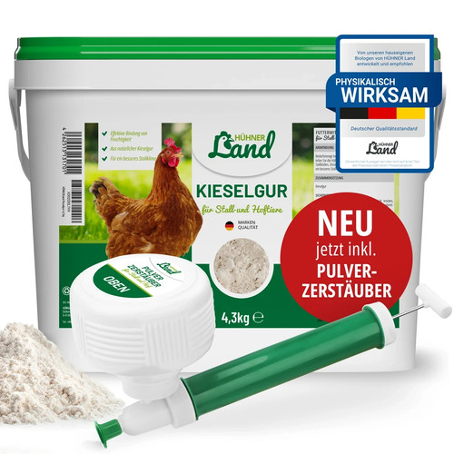 Hühner land kieselgur - land,