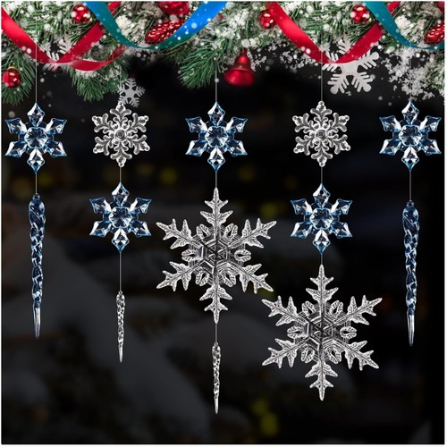 Stück schneeflocken deko - 25,
