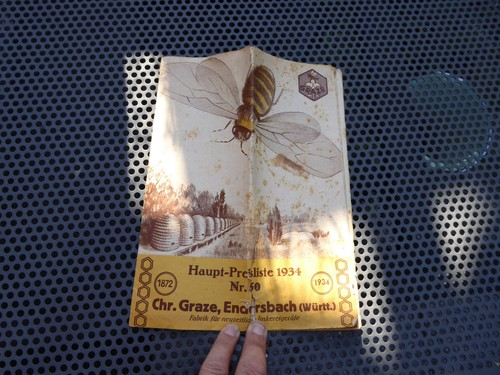 Alter imkerkatalog preisliste - imkerkatalog,