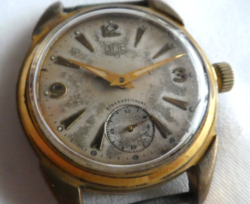 Defekt gub glashütte uhr - gub,