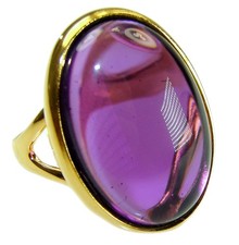 22,2ct Amethyst Ring 14K Gold