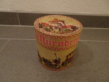 Nürnberger Lebkuchen Pappdose 1910…Kaufmannszug