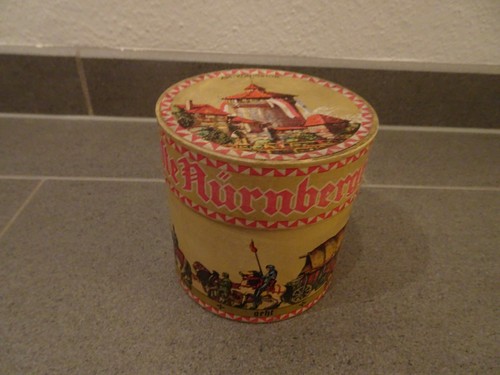 Nürnberger lebkuchen pappdose - lebkuchen,