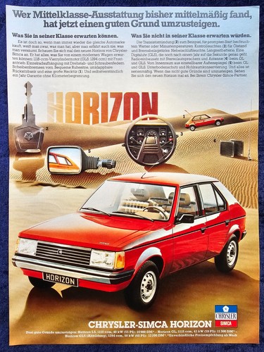 Chrysler simca horizon - simca,