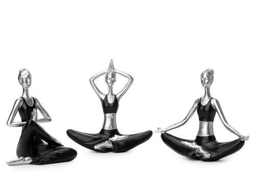 Yoga skulpturen stück - yoga,