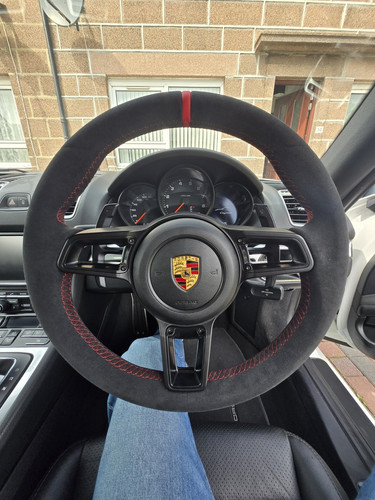 Porsche alcantara steering - porsche,