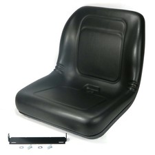 Black High Back Seat fits John