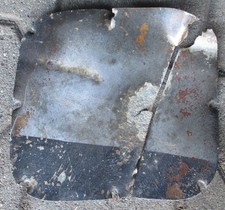 Bodenfund 2 Blechteile