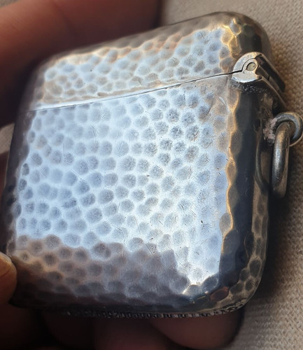 Antikes silber vesta etui - etui, von