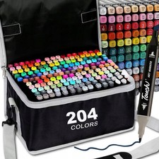 204 Farben Marker Stifte Set