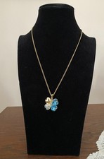 Halskette Kette Kleeblatt mit