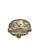 Trachtenschmuck, Brosche zur Erinnerung Wendelstein, 1850 Meter, Deschler! 