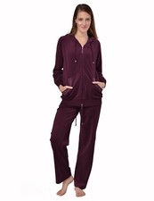 Damen Frauen Samtanzug