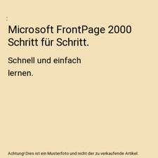 Microsoft FrontPage 2000