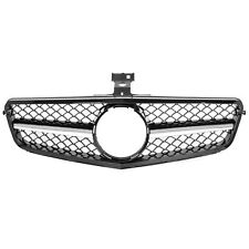 für Mercedes SPORT LOOK Grill W204 S204 Limo kombi GLANZ SCHWARZ Kühlergrill