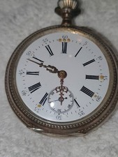 Taschenuhr Cylindre 10 Rubis, Remontoir, defekt, 4,5 cm
