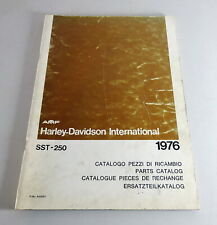 Teilekatalog AMF Harley-Davidson SST - 250 Modelljahr 1976