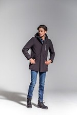 FIFTY FOUR HERREN DAUNENJACKE GR-M FARBE GRAU EURO 65,00