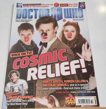 Doctor Who Magazine No 432 April 2011 Cosmic Relief ! Golden Nudist !