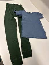 Dilling Set t-Shirt und Hose Schurwolle Bio 134/140
