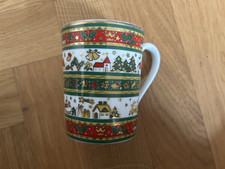 M MAEBATA JAPAN TASSE BECHER WEIHNACHTEN