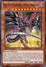YuGiOh Red-Eyes Darkness Metal