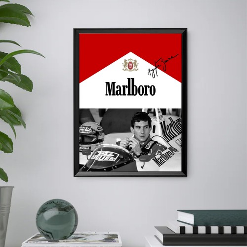 Ayrton senna bild druck - senna,