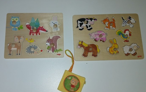 Set haba holz puzzle goki - haba,