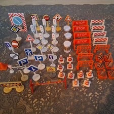 Strassenschilder - Baustellenschilder klein   - guter Zustand