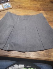 ESPRIT  MINI ROCK GRAU FALTEN