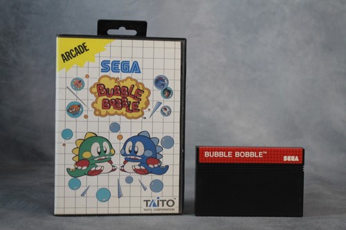 Bubble bobble sega - sega, master