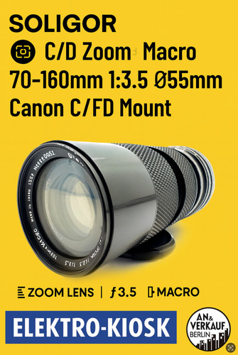 Soligor d zoom - 📸, c/d
