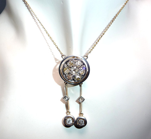 Halskette collier 585 gold - halskette,