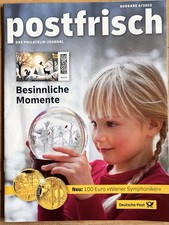 Zeitschrift Postfrisch Philatelie-Journal Tina Turner - Hildegard Knef  -Wörlitz