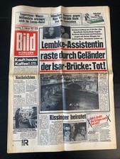 BILD ZEITUNG vom 17.2.1973 mit ROBERT LEMBKE Anita Hegerland GUSTAV KNUTH