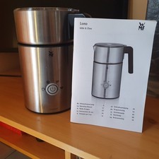 WMF LONO Milchaufschäumer, Silber 650 W. kaum ben. m. OVP & Bedienungsanleitung!