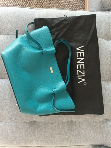 Handtasche aus echtem - , leder