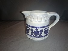 Staffel Stoneware Limburg Keramik Kanne Milchkanne Milchkrug blau