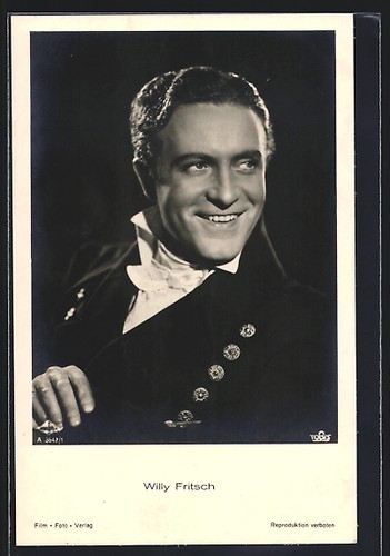 Schauspieler willy fritsch - fritsch, in