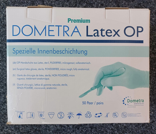 Dometra latex handschuhe - latex, op-handschuhe
