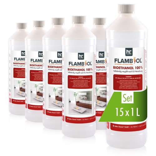 Bioethanol 100 hochrein 15x - bioethanol,