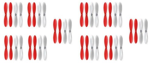 Drone nano h107r red - x-drone, clear
