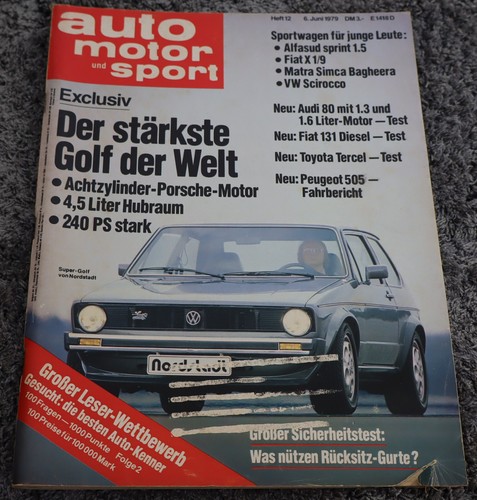 Ams 1979 golf tuning - vw,