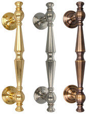 Stoßgriff Messing gerade