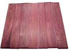 2x Amarant Holz Purpleheart