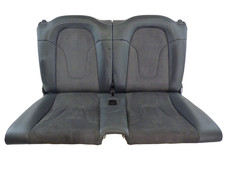 Audi TT 8J Rücksitzbank Alcantara Teilleder Sitz Bank hinten Ausstattung schwarz